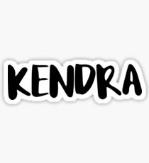 Kendra Sticker