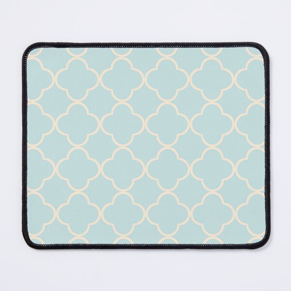 Item preview, Quatrefoil pattern - turquoise designed and sold by BattaAnastasia.