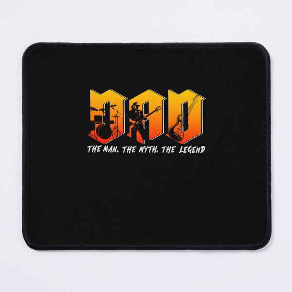 Item preview, Dad The Man The Myth The Legend Rock Music Father's Day Family Job Hobby designed and sold by meachsmileyr11.