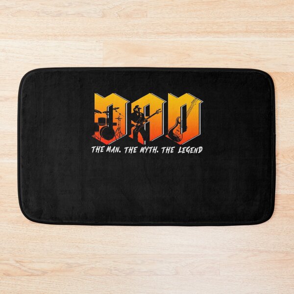 Item preview, Dad The Man The Myth The Legend Rock Music Father's Day Family Job Hobby designed and sold by meachsmileyr11.