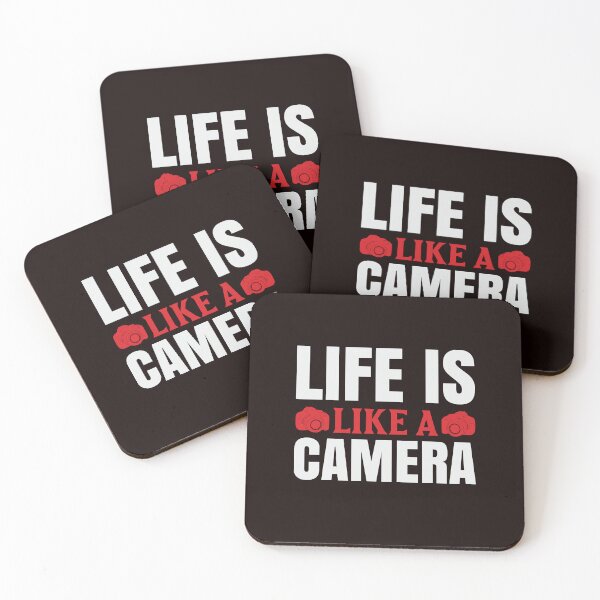 Item preview, Life Is Like Camera Unique gift designed and sold by Cardio Boutique.