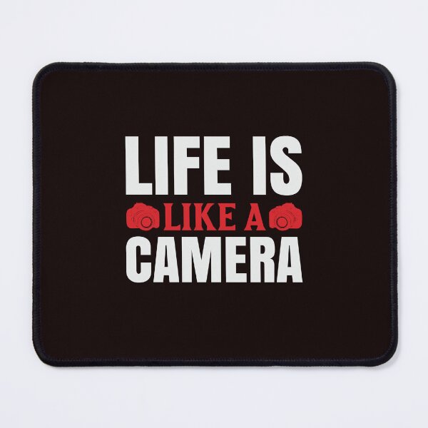 Item preview, Life Is Like Camera Unique gift designed and sold by Cardio Boutique.