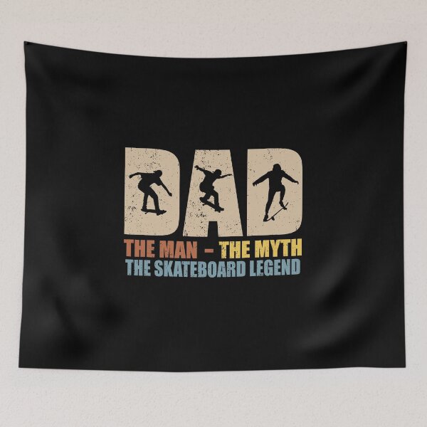 Item preview, Dad The Man The Myth The Skateboard Legend Family Father's Day Sport Hobby designed and sold by meachsmileyr11.
