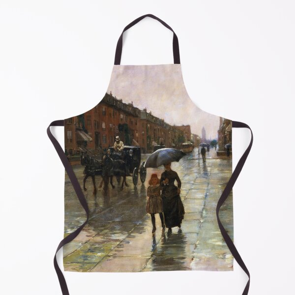 Item preview, Rainy Day, Boston by Childe Hassam (1885) designed and sold by allhistory.