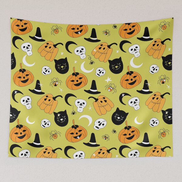 Item preview, Seamless Halloween Pattern designed and sold by Varunvij.