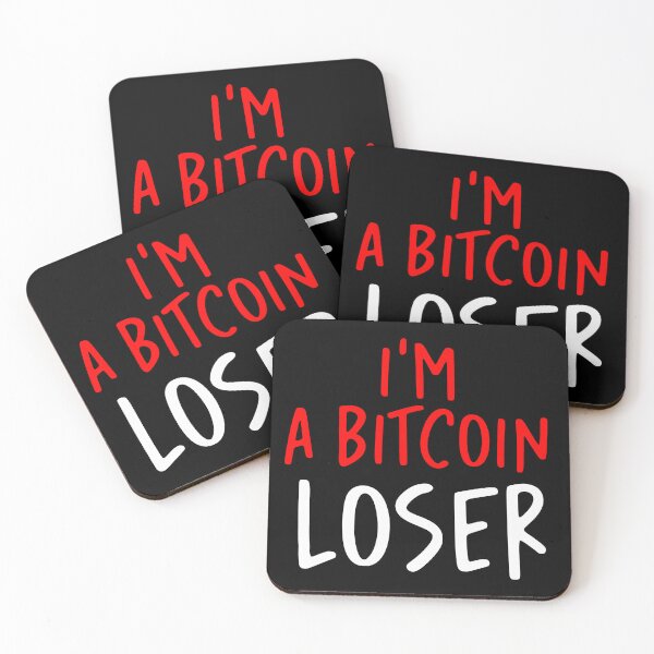 Item preview, I’m A Bitcoin Loser designed and sold by Ketrinartistka.