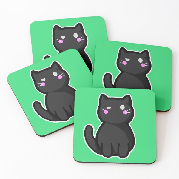 Item preview, Black Cat Confused Cat designed and sold by GoobyCloud.