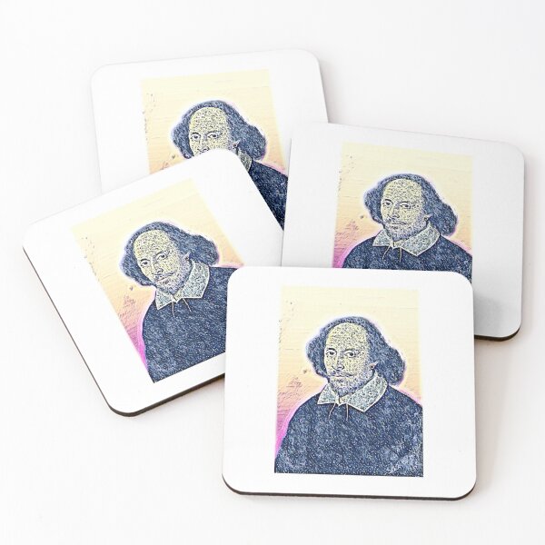Artikelvorschau, William Shakespeare-Kunstwerk | William Shakespeare-Porträt | William Shakespeare Wandkunst entworfen und verkauft von Suyogsonar25.