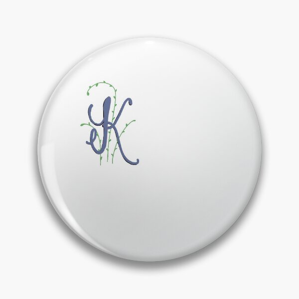 Item preview, Letter K initial monogram alphabet designed and sold by Antique-Gifts.