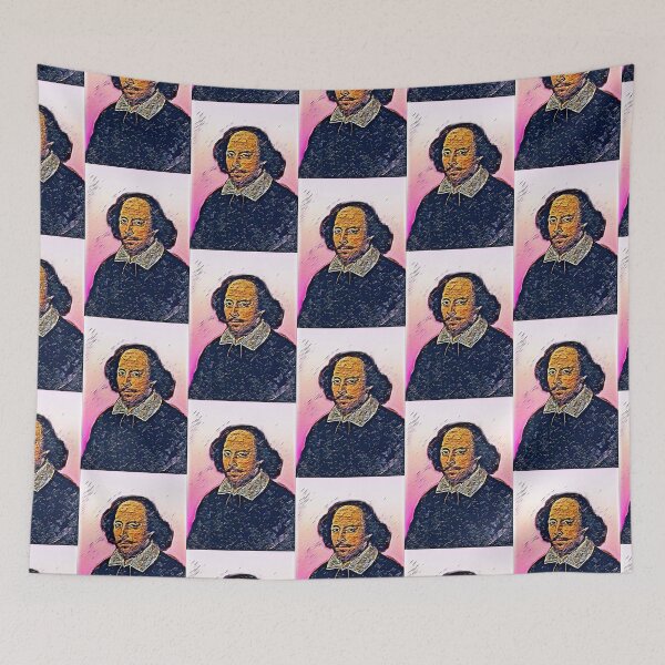 Artikelvorschau, William Shakespeare-Kunstwerk | William Shakespeare-Porträt | William Shakespeare Wandkunst entworfen und verkauft von Suyogsonar25.