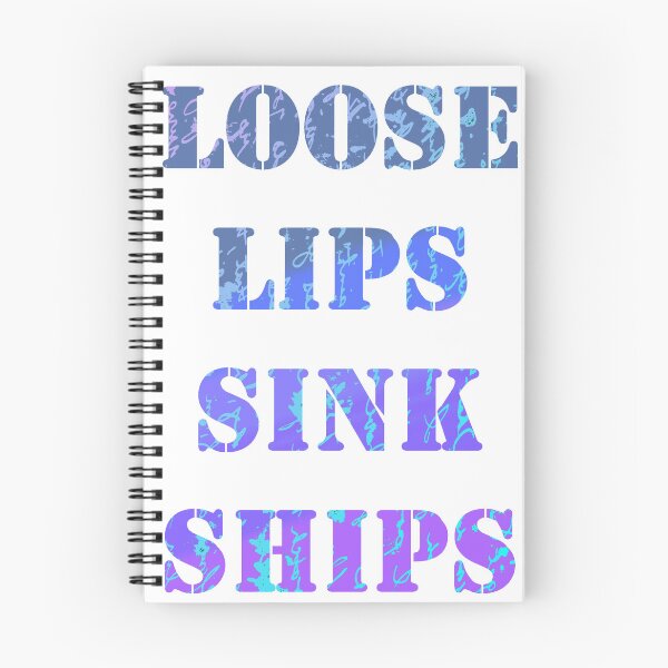 Item preview, Loose Lips Sink Ships designed and sold by PathosArt.