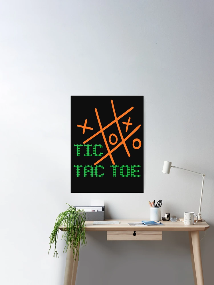 Fun and Free Game for All: Tic Tac Toe Board by @wallpapergirl