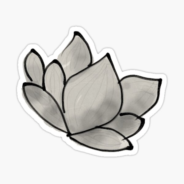 Lotus Flower Sticker