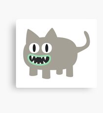 Monster kitten Canvas Print