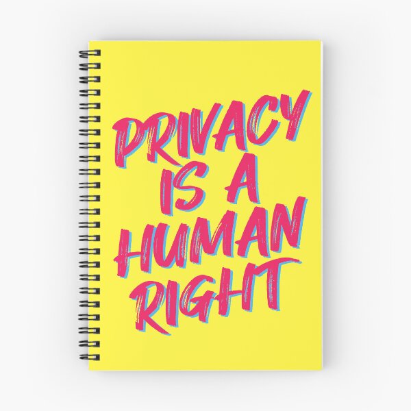Item preview, Privacy is a human right designed and sold by SweetLog.