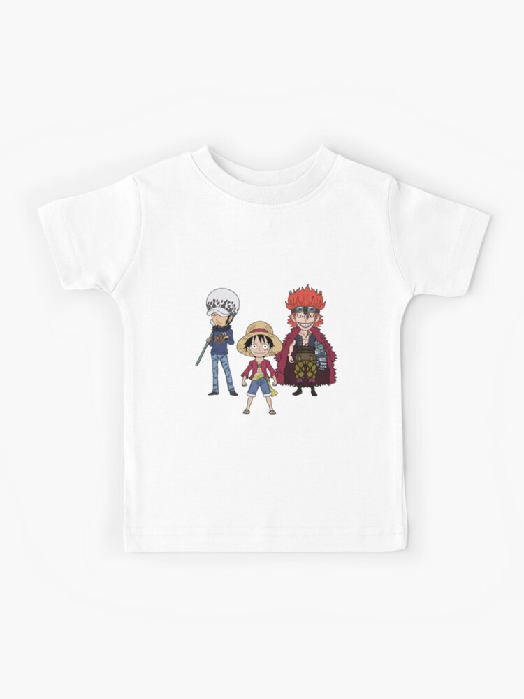 One Piece Wano Arc Luffy Law Kid T-shirt 