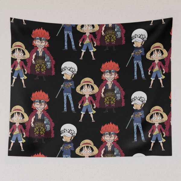 Item preview, Monkey D Luffy, Trafalgar Law and Eustass Kid designed and sold by jimjimfuria.