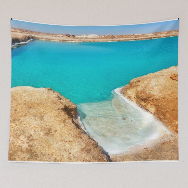 Item preview, Lake side view with its turquoise water in Siwa, Egypt designed and sold by ahmedabdelbaset.