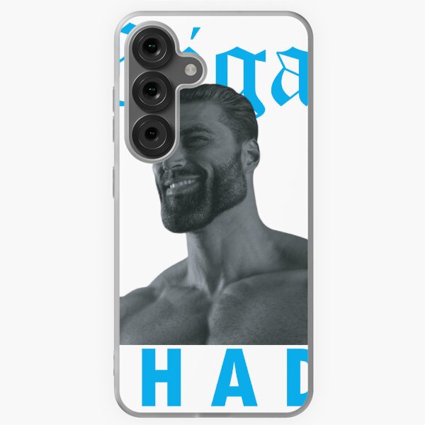 Item preview, giga chad meme designed and sold by redbubblejo.