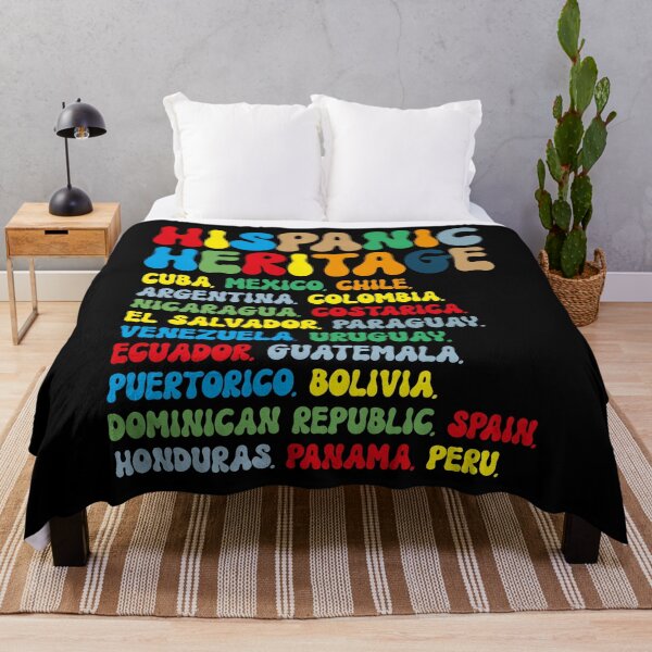 Item preview, Hispanic Heritage Month Latino Countries Names designed and sold by Tatus Brinal.