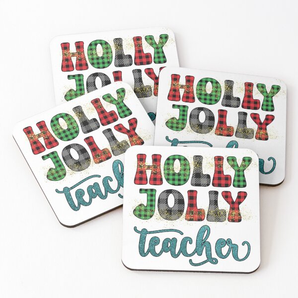 Item preview, Holly Jolly Teacher I Christmas Holiday Teacher designed and sold by younghopes.