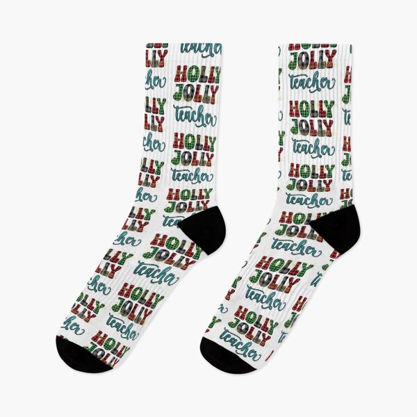 Item preview, Holly Jolly Teacher I Christmas Holiday Teacher designed and sold by younghopes.