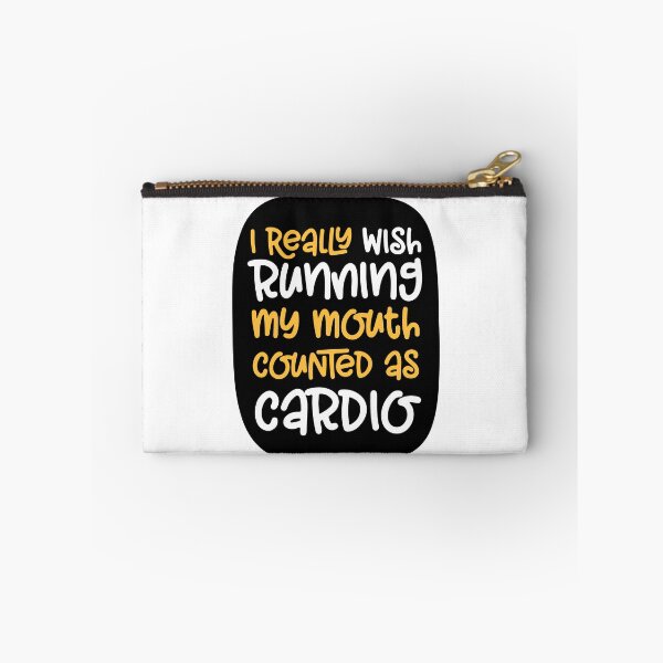 Item preview,  i really wish running my mouth counted as cardio designed and sold by MallsD.