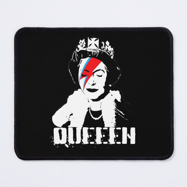 Item preview, Queen Elisabeth Ziggy Queen banksy street pop art designed and sold by DesignsbyMona.