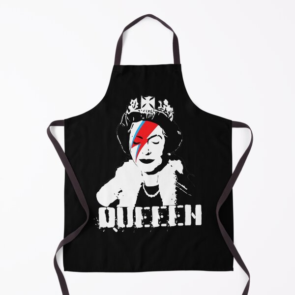 Item preview, Queen Elisabeth Ziggy Queen banksy street pop art designed and sold by DesignsbyMona.