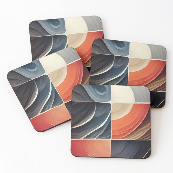 Item preview, Six Seasons - A colorful abstract digital painting designed and sold by RunJumpJump.