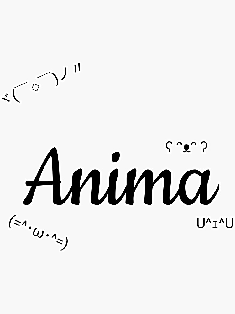 anima-hero-name-w-yellow-background-sticker-for-sale-by
