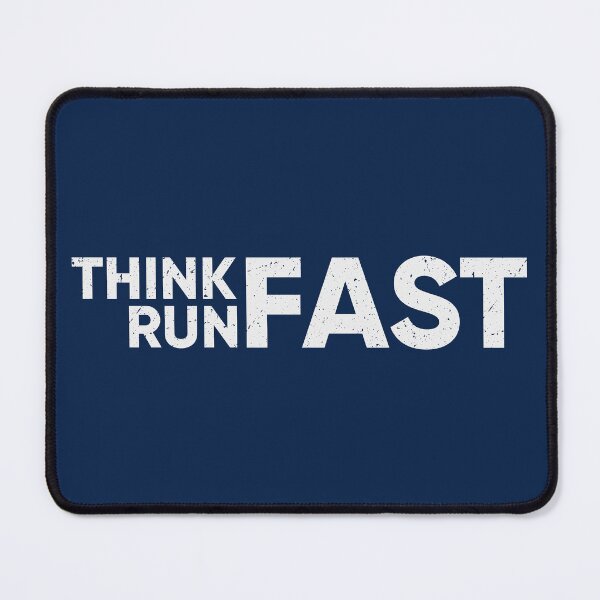 Item preview, Distressed Think Fast Run Fast, Chad Powers designed and sold by Macer.