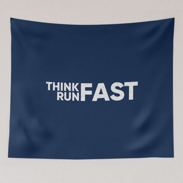 Item preview, Distressed Think Fast Run Fast, Chad Powers designed and sold by Macer.