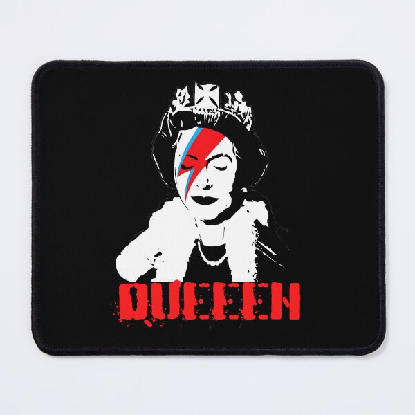 Item preview, Queen Elisabeth Ziggy Queen banksy street pop art designed and sold by DesignsbyMona.