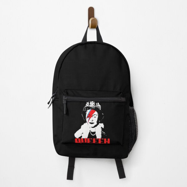 Item preview, Queen Elisabeth Ziggy Queen banksy street pop art designed and sold by DesignsbyMona.