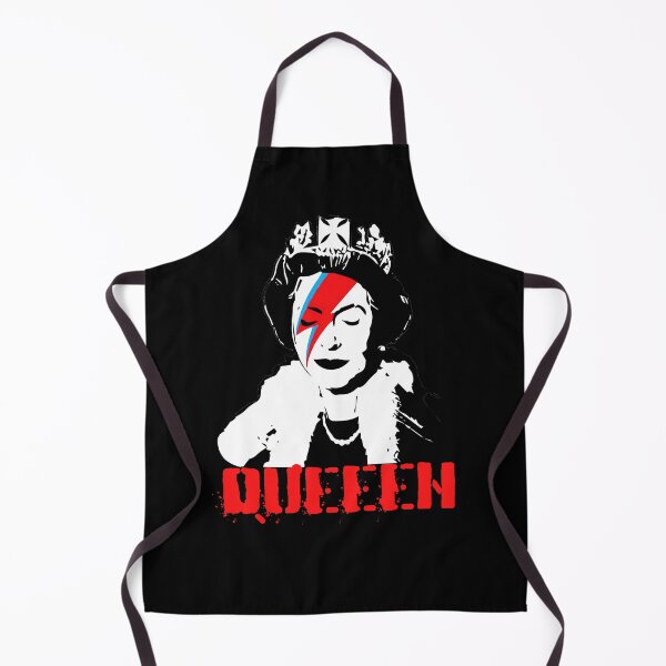 Item preview, Queen Elisabeth Ziggy Queen banksy street pop art designed and sold by DesignsbyMona.