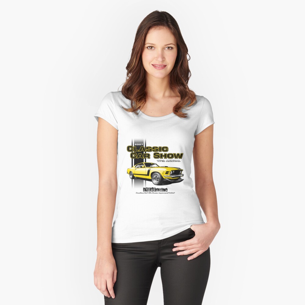 Item preview, Fitted Scoop T-Shirt designed and sold by dwabid.