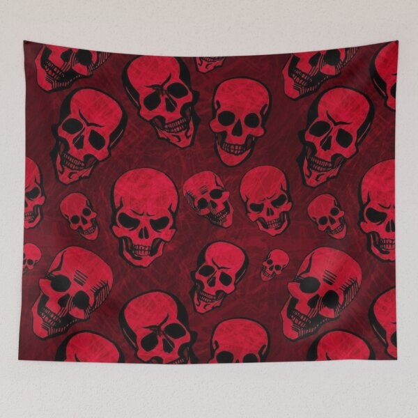 Item preview, skulls seamless pattern designed and sold by ketkidesign.