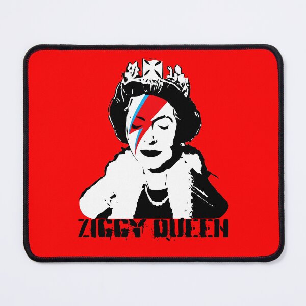 Item preview, Queen Elisabeth Ziggy Queen banksy street pop art designed and sold by DesignsbyMona.