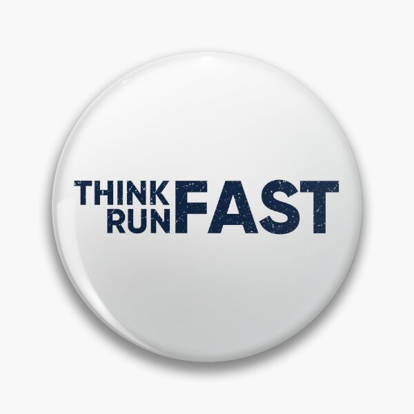Item preview, Distressed Think Fast Run Fast, Chad Powers designed and sold by Macer.