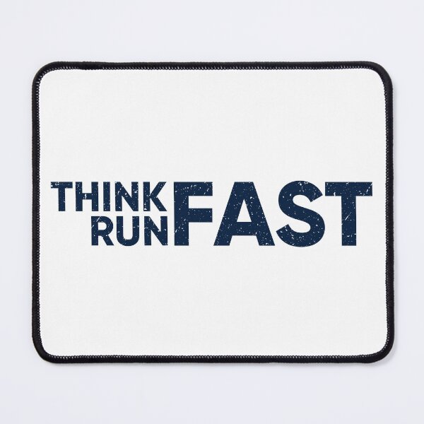 Item preview, Distressed Think Fast Run Fast, Chad Powers designed and sold by Macer.