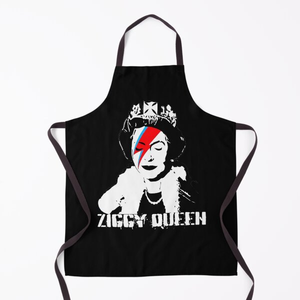 Item preview, Queen Elisabeth Ziggy Queen banksy street pop art designed and sold by DesignsbyMona.