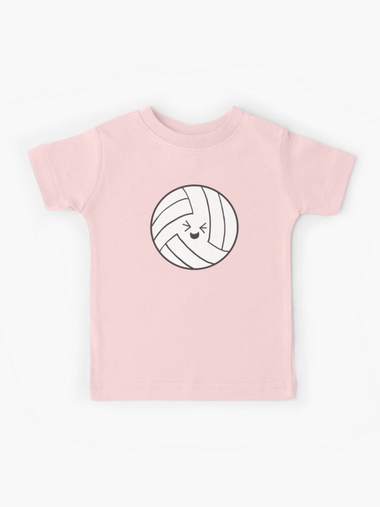 Cute Volleyball Blue Kawaii Kids T-Shirt for Sale by FreckledBliss