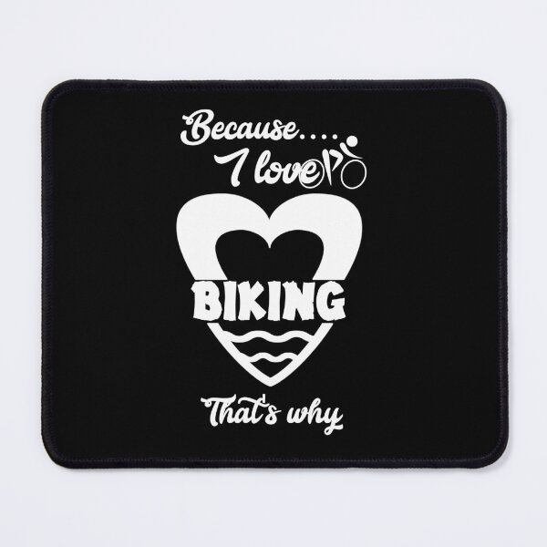 Item preview, Because I love biking, that's why...V999. designed and sold by Chakilogy.