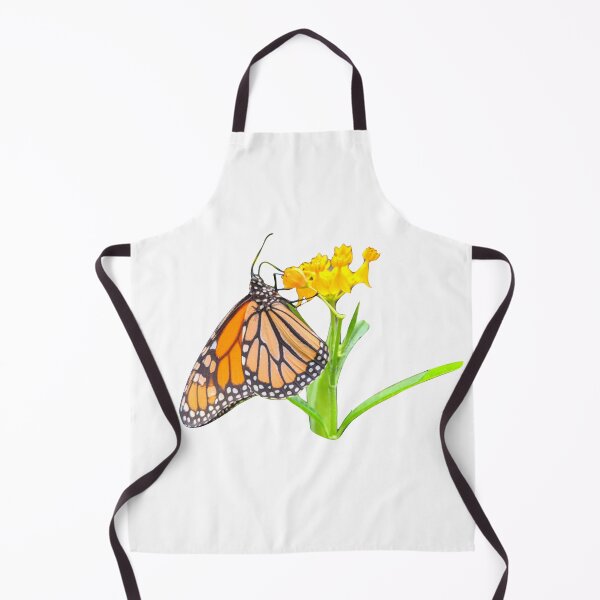Item preview, Orange Monarch Butterfly on White designed and sold by Shapes-Mania.
