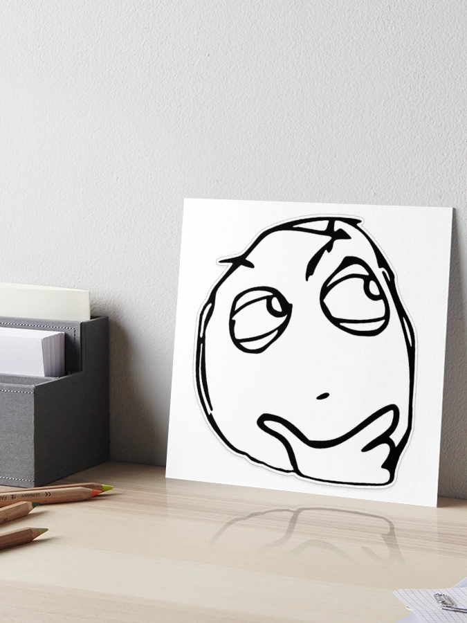 Invested my time to draw a confused face meme template in my sketchbook.  Want to know your opinion. : r/MemeEconomy