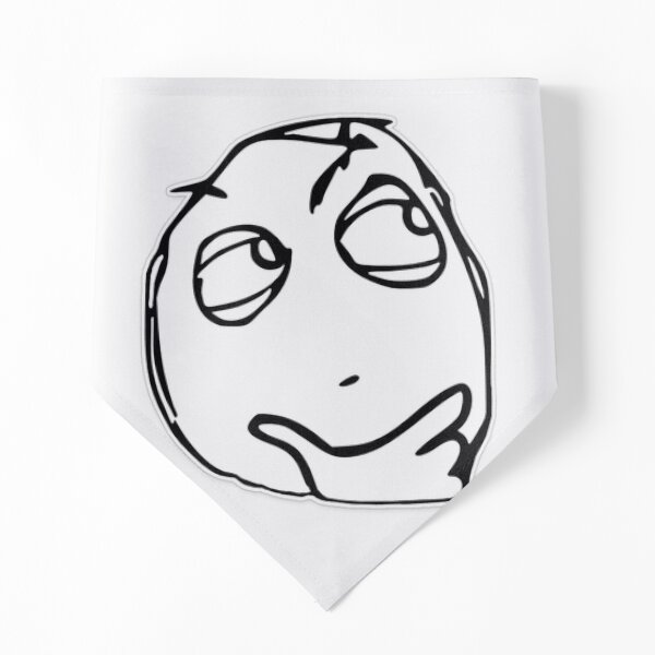 Thinking Meme Face Png - Clip Art Library