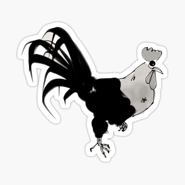 Rooster Sticker