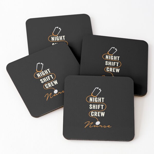 Item preview, Night Shift Crew Nurse Ghost ,Funny Halloween Gift for All Nurses designed and sold by DESIGNNOUR.