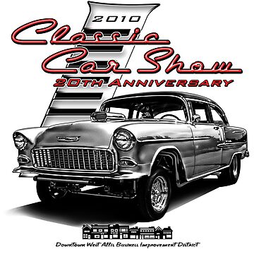 Artwork thumbnail, 20th Anniversary Downtown West Allis Classic Car Show by dwabid